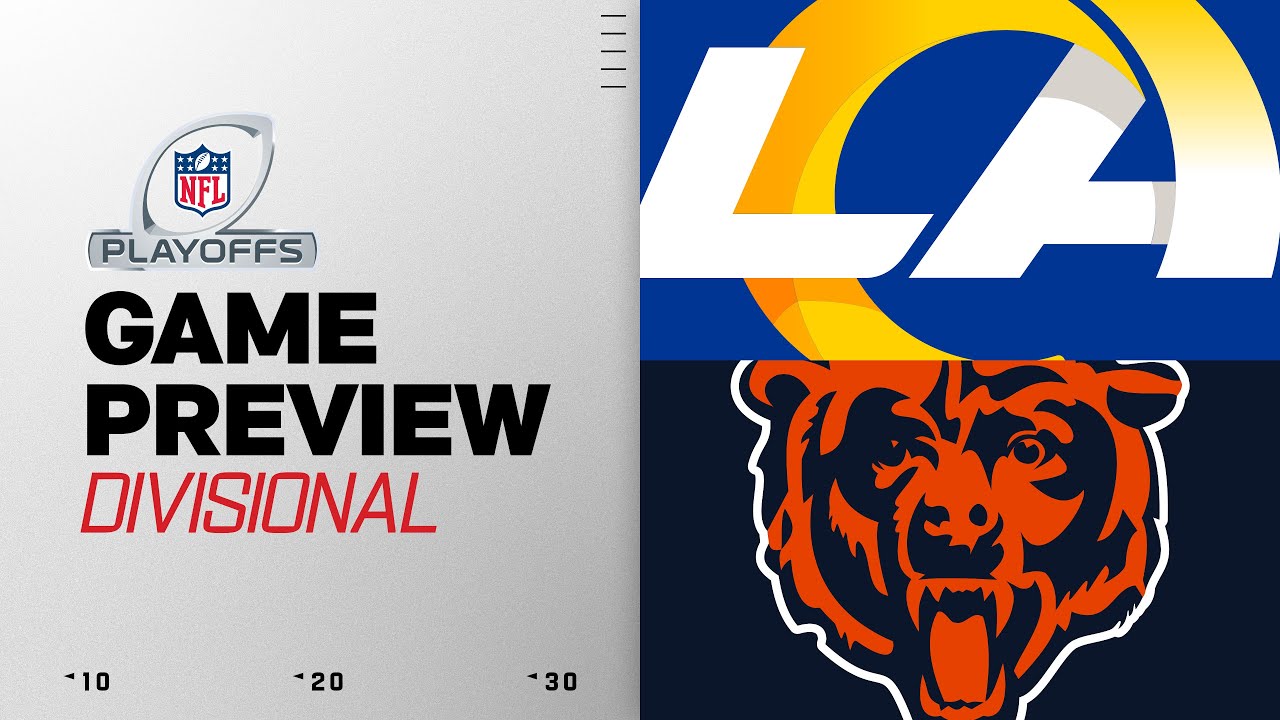 LA Rams vs Bears | 2025 Divisional Playoff 🏈