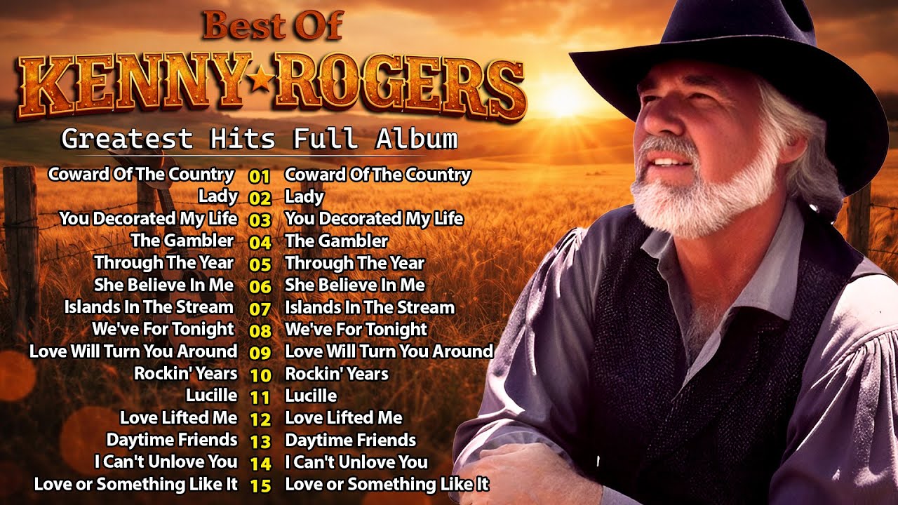 Kenny Rogers Greatest Hits 2026 🎶 Top Country Classics