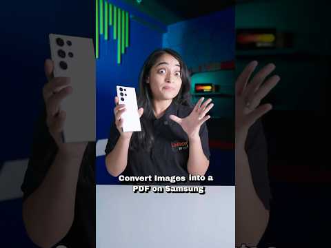 Simple hack to make PDFs from Images on Samsung phones 😮 | Tips & Tricks