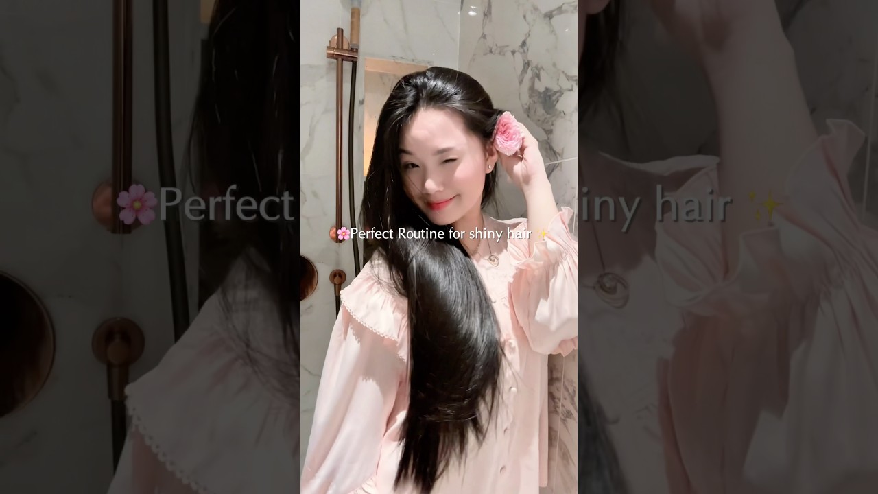 My Glass Hair Routine ✨