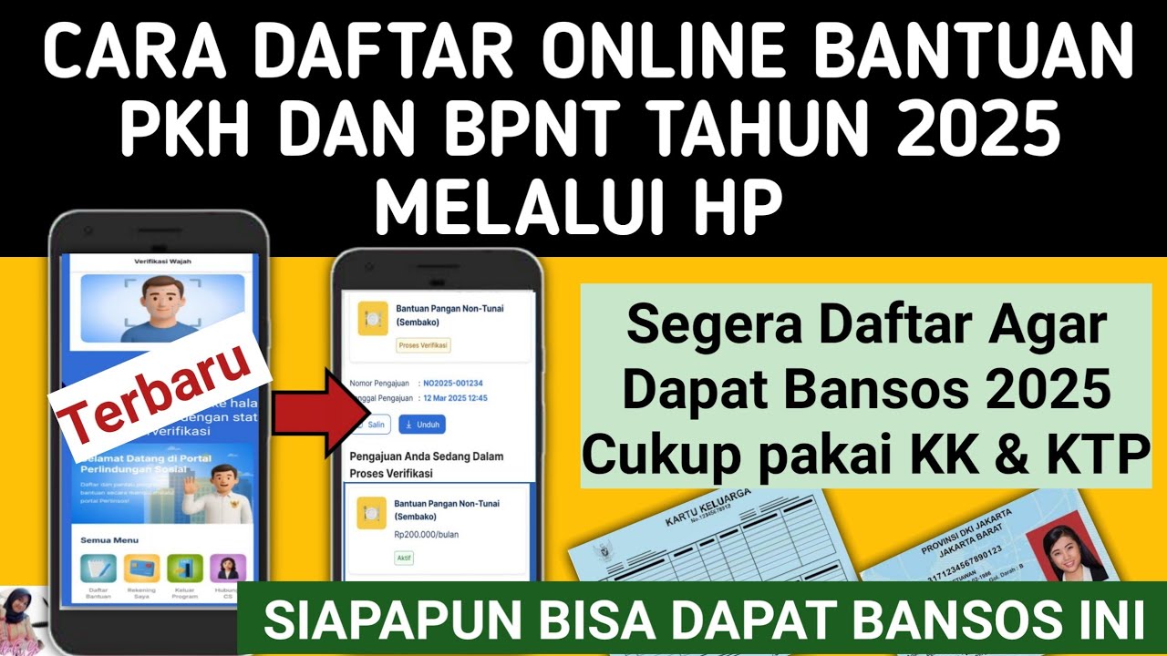 Daftar Online Bantuan Pemerintah 2025 π