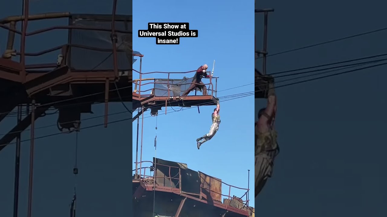 Incredible WaterWorld Show at Universal Studios Hollywood