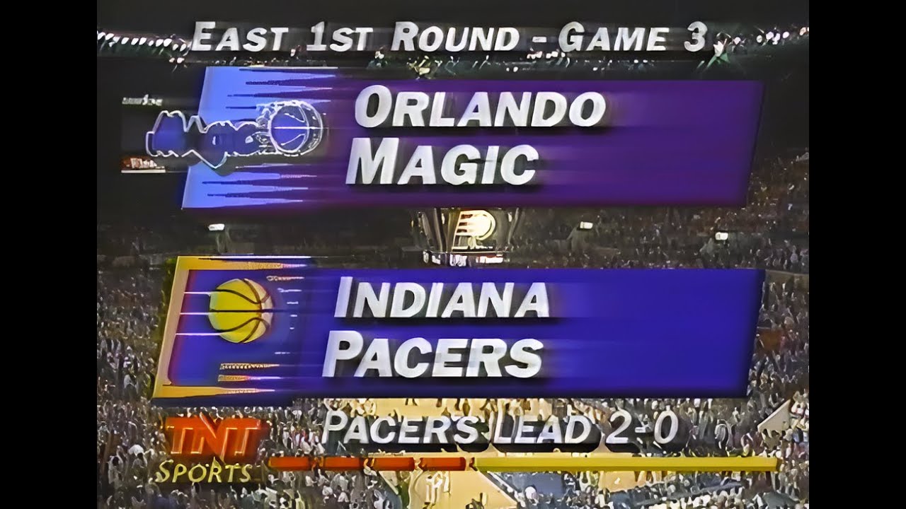 Magic vs Pacers 1994 NBA Playoffs Game 3 🏀