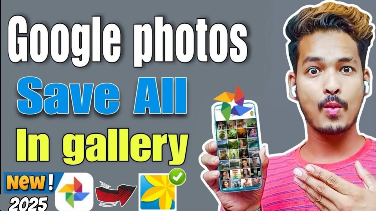 Google Photos से सभी फोटो गैलरी में कैसे लाएँ 2024