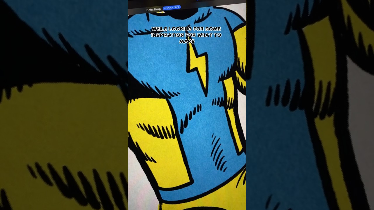 You Won't Believe This Childhood Doodle Turned Stunning Comic Art! ⚡️