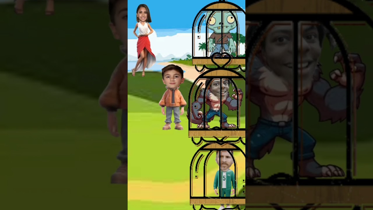 Family’s Fake Monster Reveal! 😂 | Cartoon Shorts