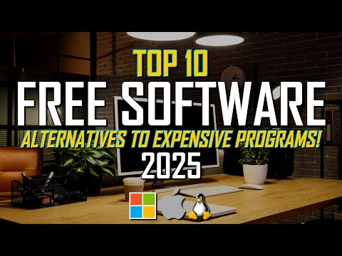 Top 10 FREE SOFTWARE to Replace Expensive Programs! 2025