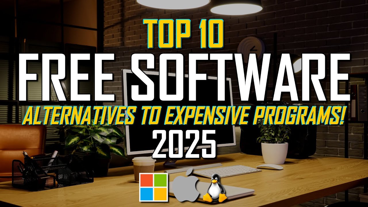 Top 10 Free Software Alternatives to Expensive Paid Programs in 2025 🚀