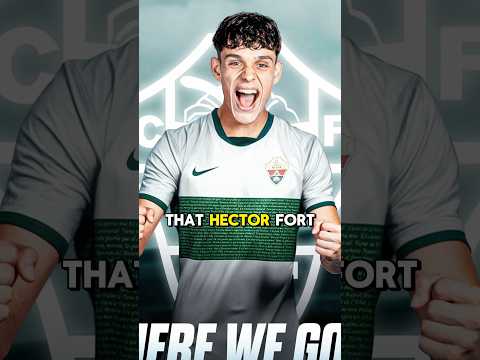Hector Fort to Elche✅💙❤️ #fcbarcelona #youtubeshorts #shorts #barcelonashorts