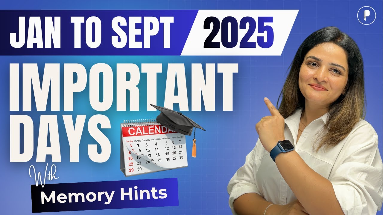 Important Days 2025 (Jan-Sept) with Memory Tricks 📅