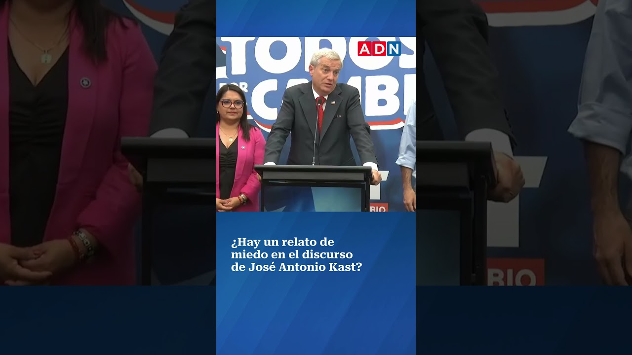 ¿Hay un relato de miedo en el discurso de José Antonio Kast?