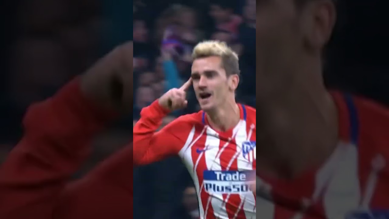 Unbelievable Goal by Griezmann vs. AS Roma! ⚽️