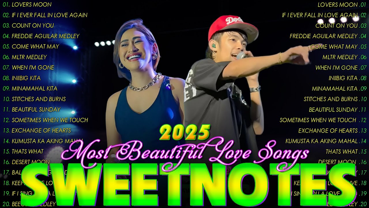 Sweetnotes 2025 OPM Love Songs Playlist 🎶