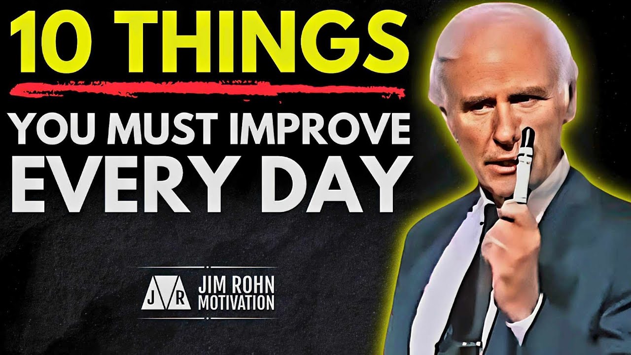 10 Daily Habits for Personal and Professional Growth | Jim Rohn Motivation