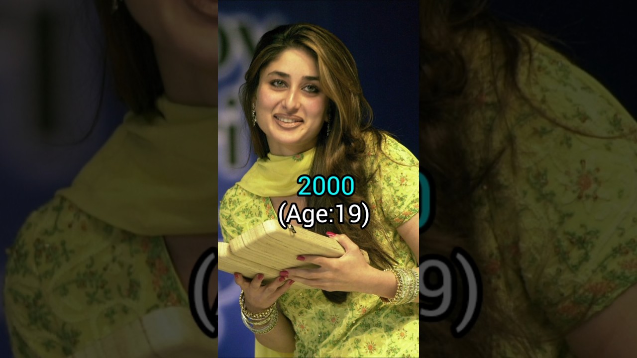 Kareena Kapoor's Stunning Transformation from 2000 to 2014 β¨