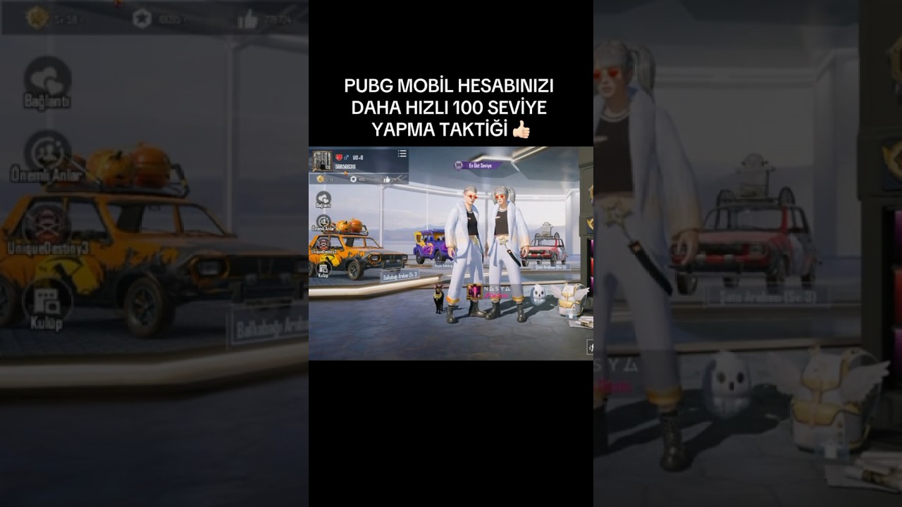 PUBG Mobile Hesabınızı 100 Seviyeye Daha Hızlı Yükseltme Taktiği