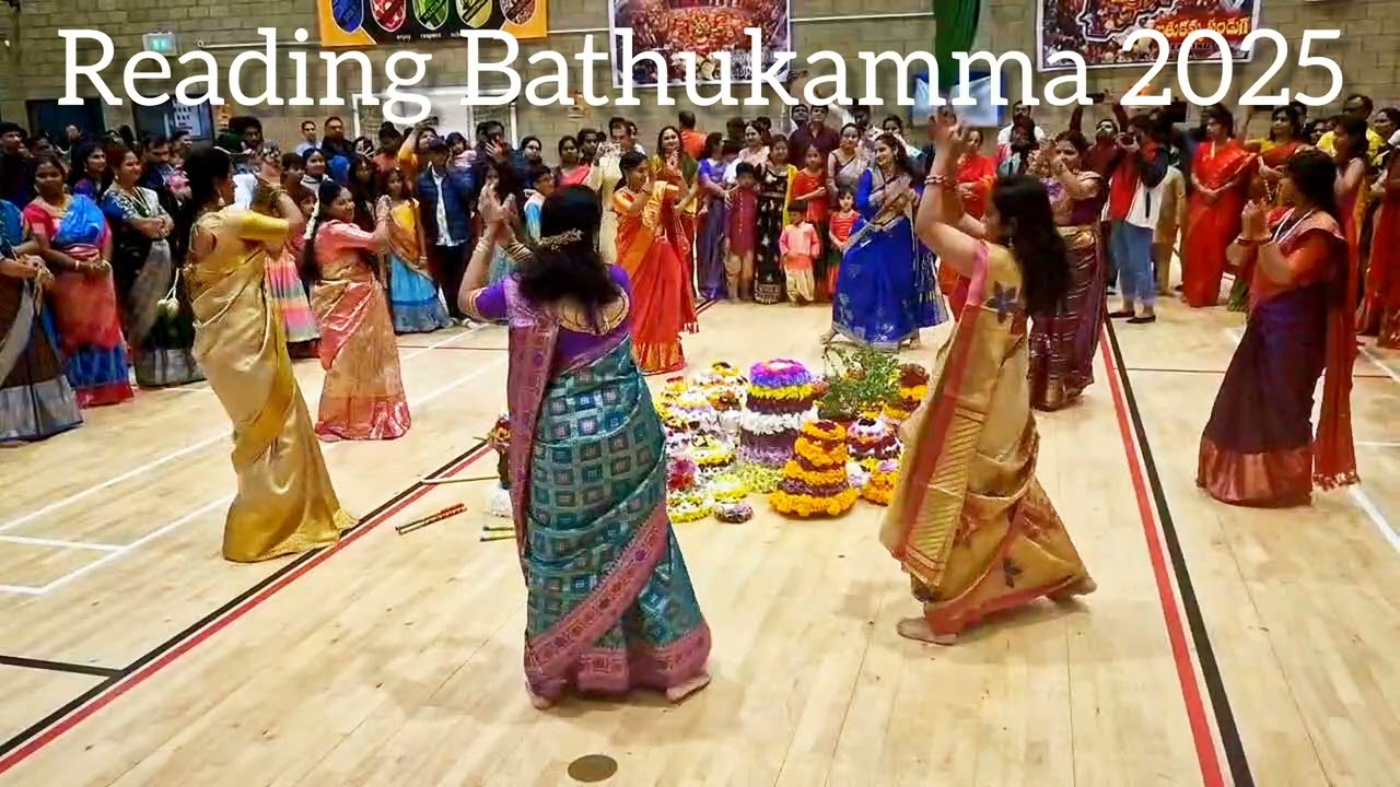 Reading Bathukamma 2025 Dance Celebration 🎉