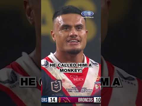 The moment Ezra Mam made the formal complaint against Spencer Leniu. #9WWOS #NRL #NRLVegas