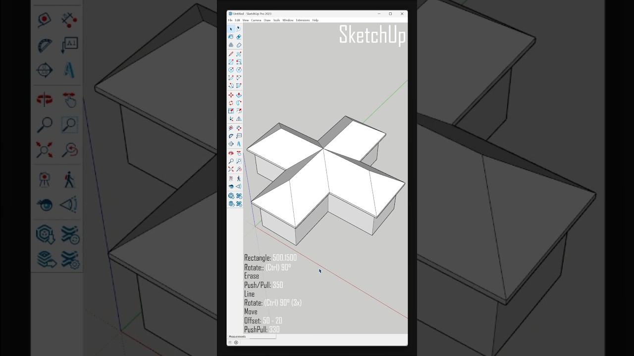 Beginner's SketchUp Tutorial for Architecture 🏗️