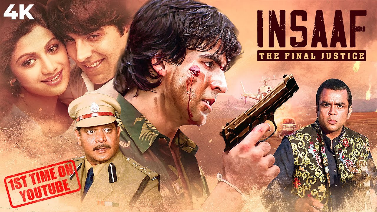Insaaf (1997) Hindi Action Film | Akshay Kumar & Shilpa Shetty ЁЯОм