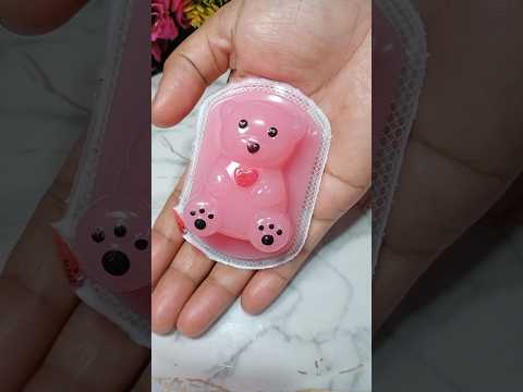 Pink Teddy Bear Jelly Unboxing 🍬🍭#yt#ytshorts#shorts#feed#feedshorts#viral#viralshort#youtubeshorts