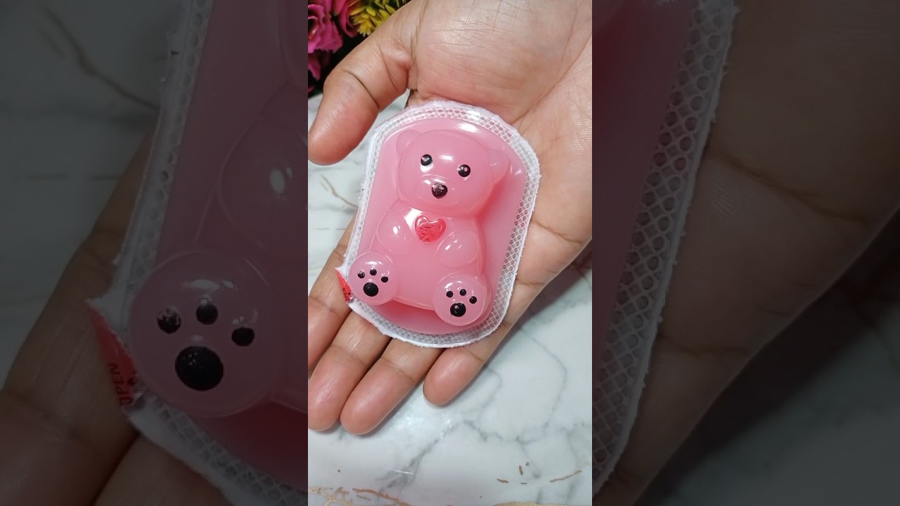 Pink Teddy Bear Jelly Unboxing π¬