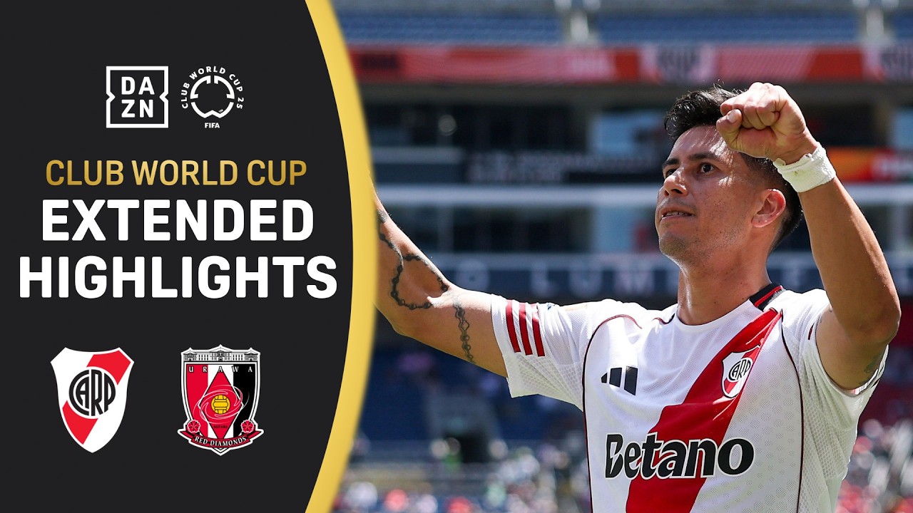 River Plate vs. Urawa Red Diamonds | 2025 FIFA Club World Cup Extended Highlights ⚽