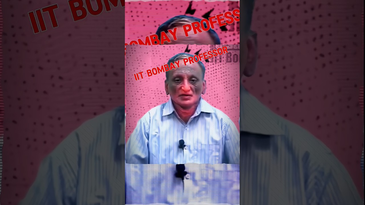 Inspiring IIT Bombay Professor Shares Motivation for JEE Success 🚀