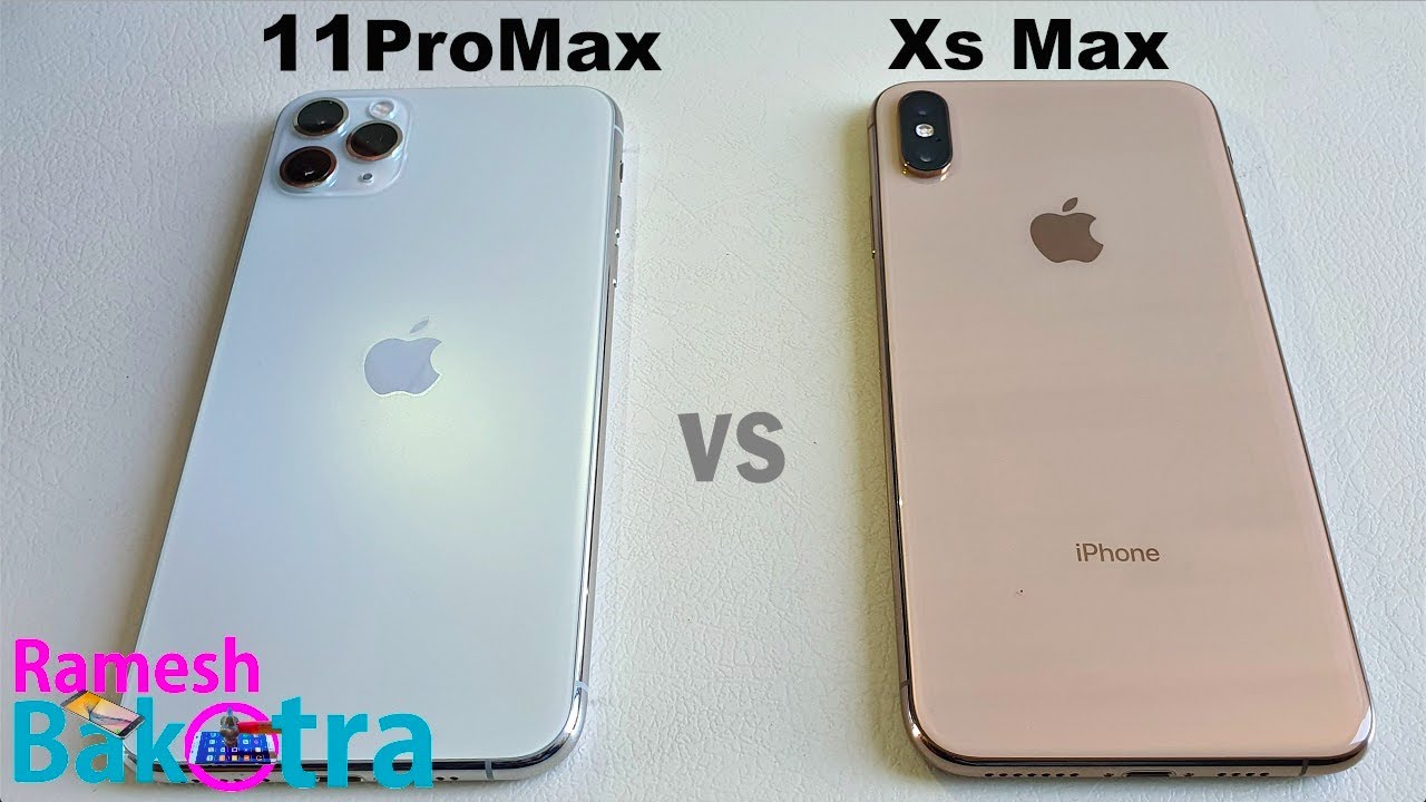 Apple iPhone 11 Pro Max vs iPhone Xs Max: Speed Test and Camera Comparison