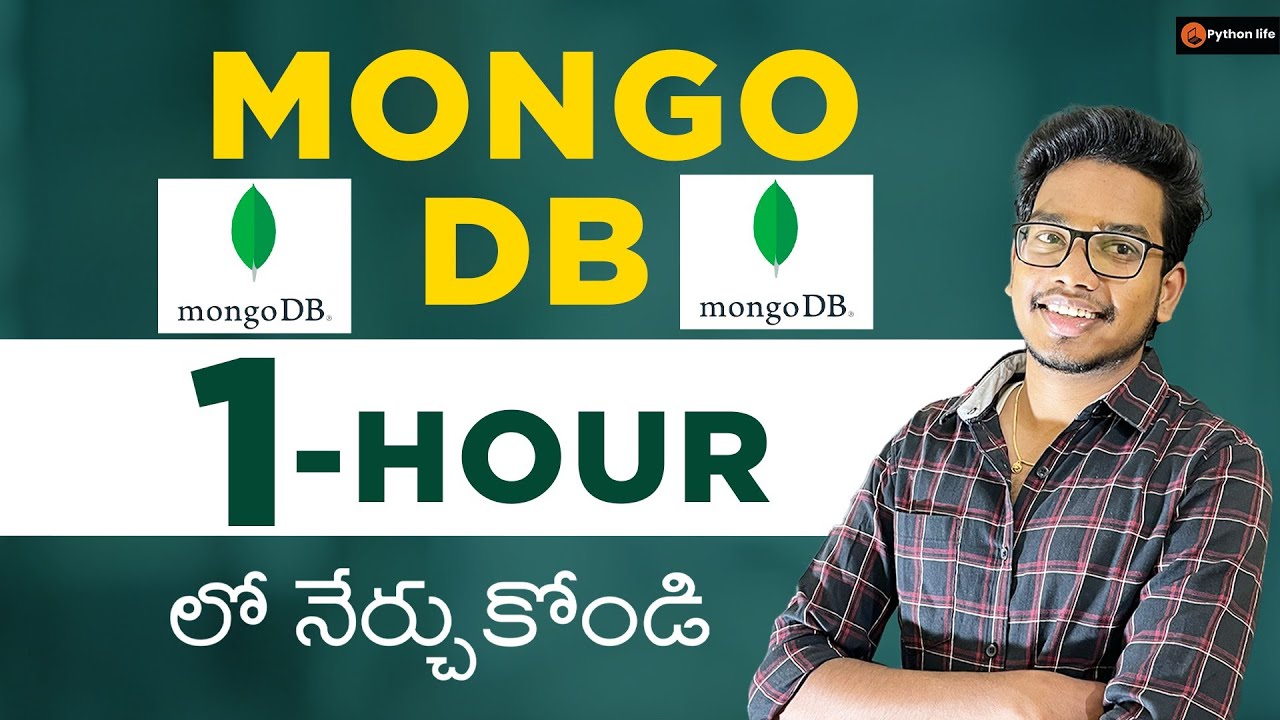 MongoDB Full Course in 1 Hour Telugu 📚