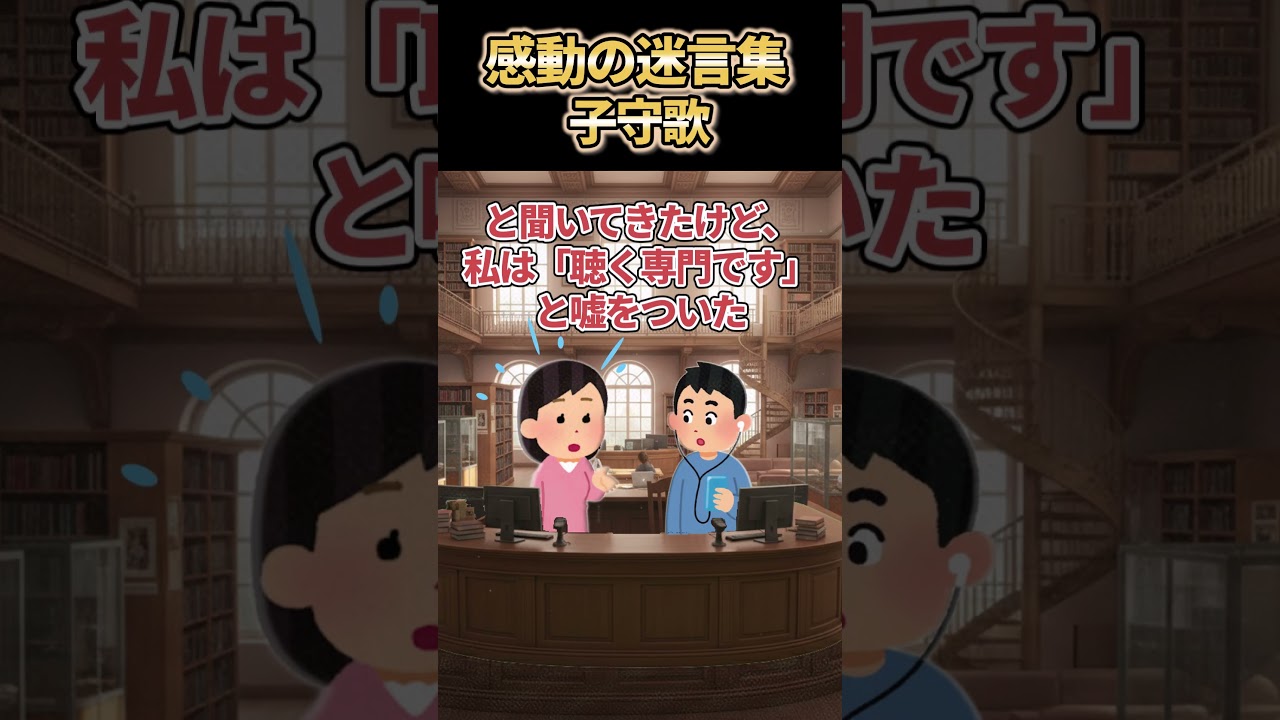 【2ch感動スレ】心温まる迷言＆子守唄集✨感動と笑顔をお届けします！