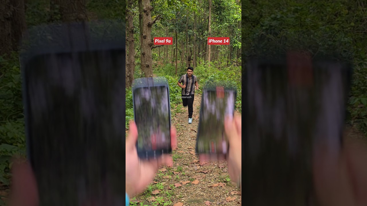 iPhone 14 Action Mode vs Pixel 9a Stabilization 📱