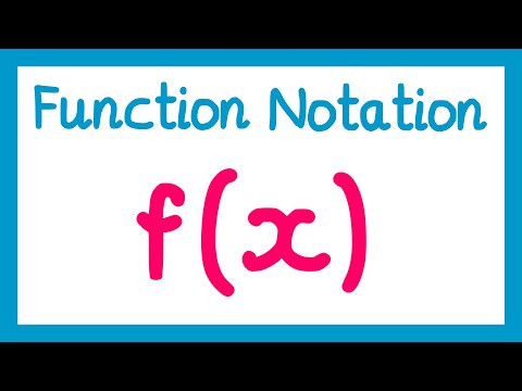 Function Notation - GCSE Higher Maths