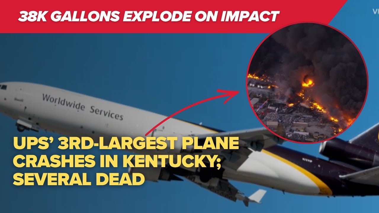 UPS plane crash: 38K gallons exploded; massive MD-11 was 3rd largest in fleet | WHAS11