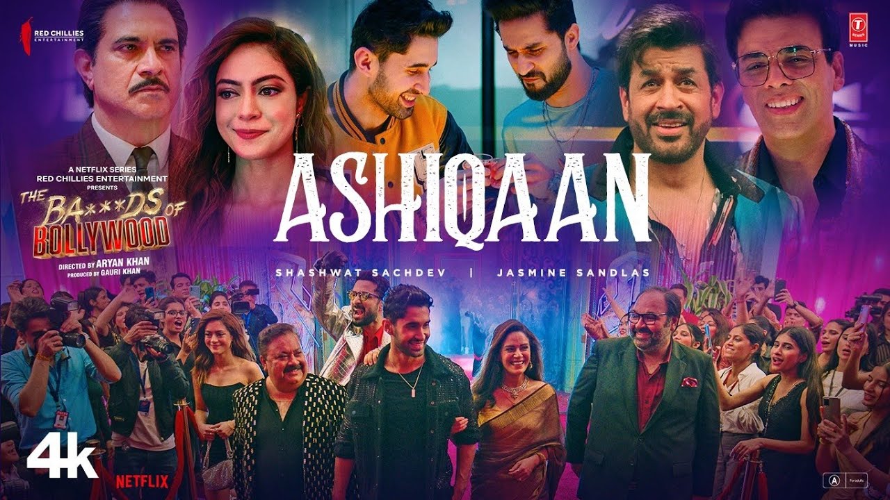 Watch 'Ashiqaan' Full Video from The Ba***ds Of Bollywood 🎬 | Aryan Khan & Jasmine Sandlas