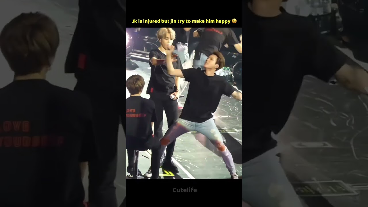 Jin always try to make Jk laugh π€ @CuteLife #shorts