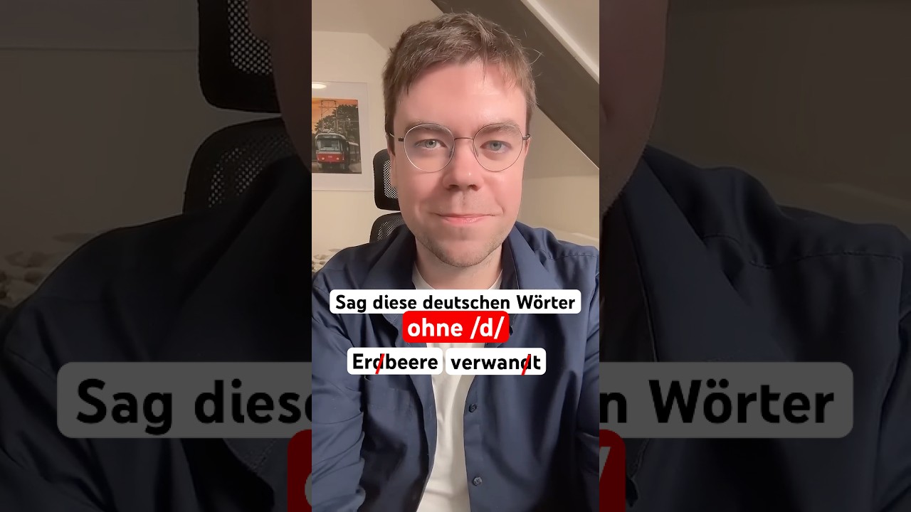 Deutsche Aussprache & Assimilationen lernen 🇩🇪