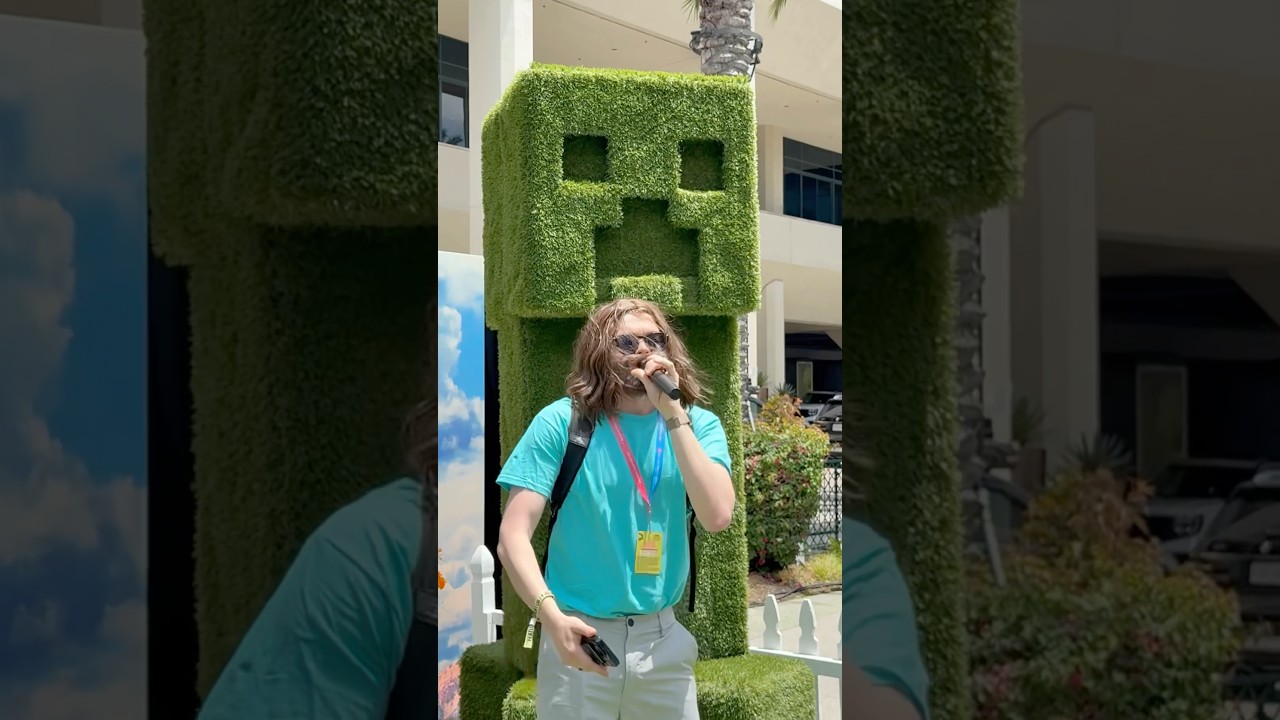 Bro Thinks He's Minecraft Steve! 😅 #Shorts