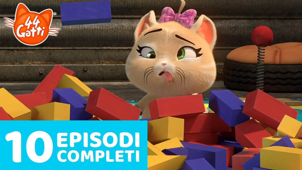 44 Gatti | 10 Episodi Completi 😺✨ | Miciovigliosa Compilation #3 | Serie 1