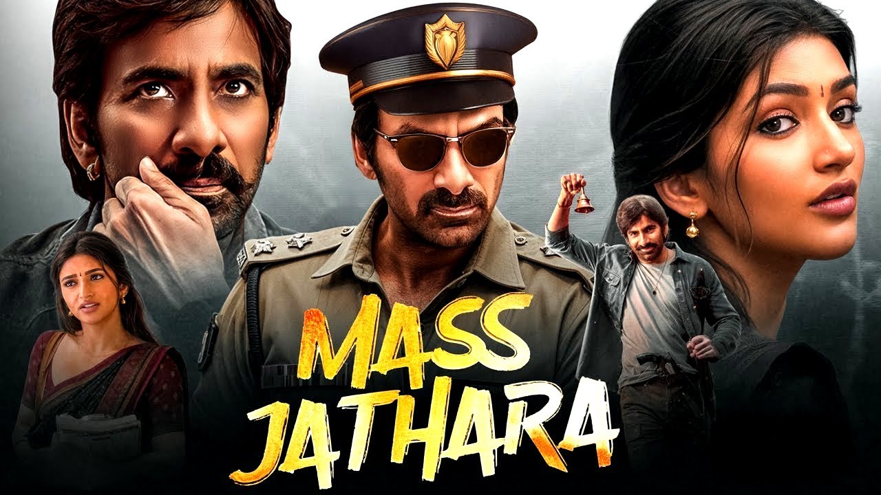 Mass Jathara (2025) Hindi Dubbed Action Thriller | Ravi Teja's Blockbuster Release