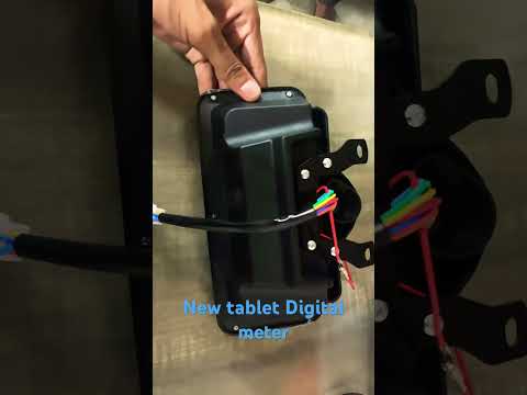 New digital tablet meter 60volt /48 volt operating #automobile #motor #digitalmetre #electricvehicle