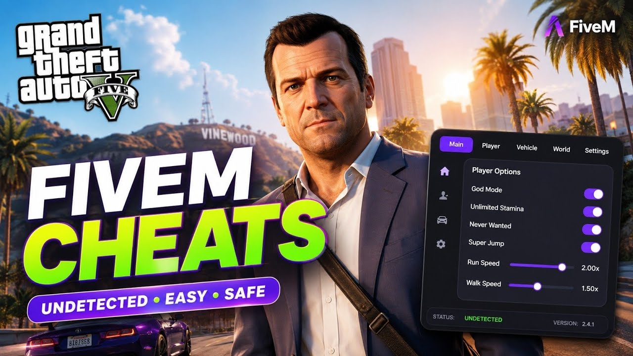 Top FiveM Cheat 2026: Aimbot, ESP & Mod Menu 🔥