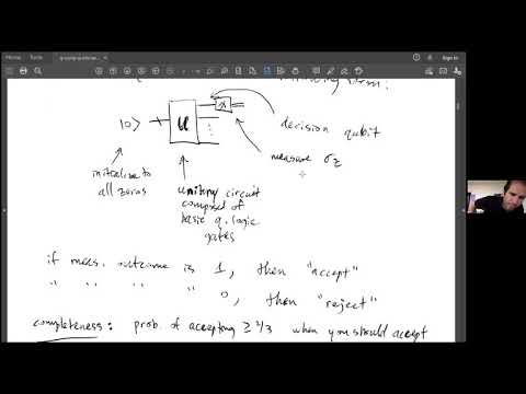 Mark Wilde - Applying Quantum Information-Theoretic Techniques to Quantum Computational Complexity