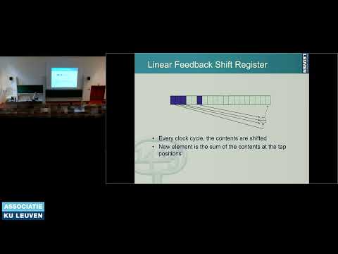 COSIC Course 2024: "Symmetric cryptography" (Vincent Rijmen, COSIC)