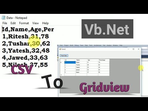 Import CSV to DataGridView in VB.NET 📄
