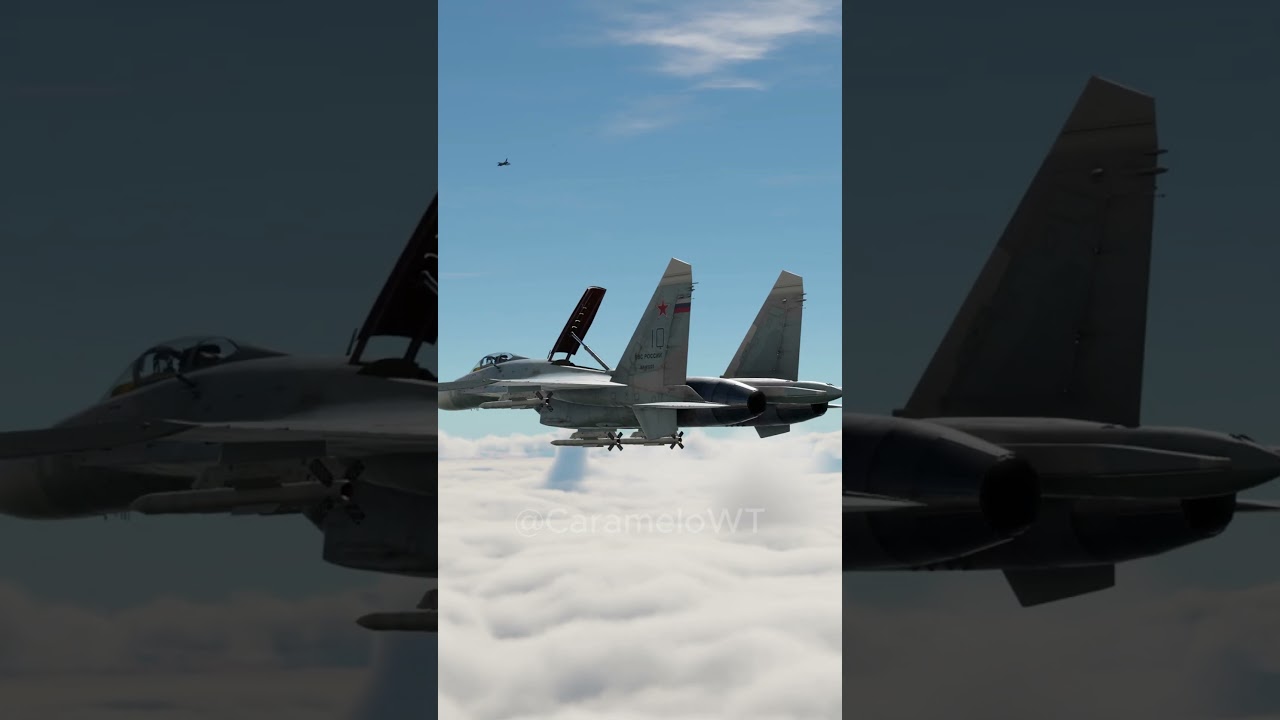 Su-35 'Headbutts' F-16 Near Alaska โ๏ธ