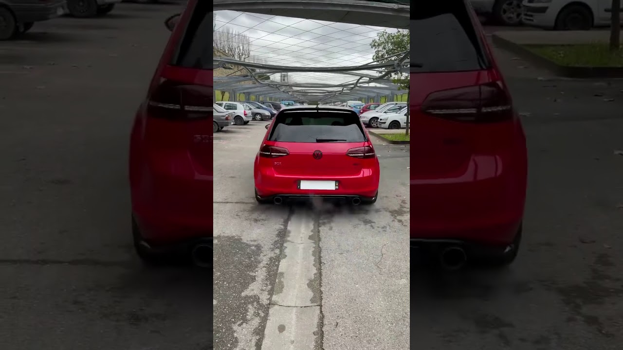 Experience the Thrilling Exhaust Sound of the Golf GTI Clubsport 🔥
