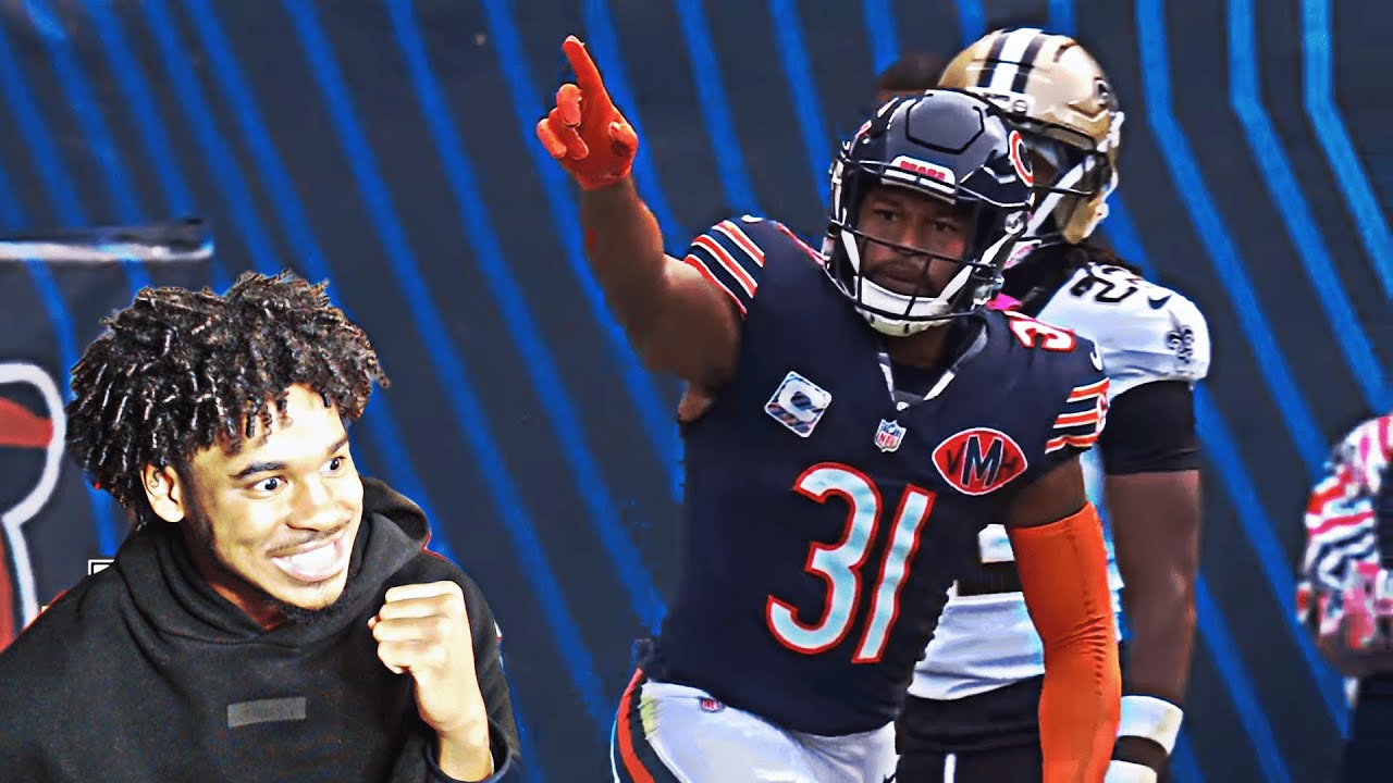 Saints vs Bears Week 7 Highlights 🏈