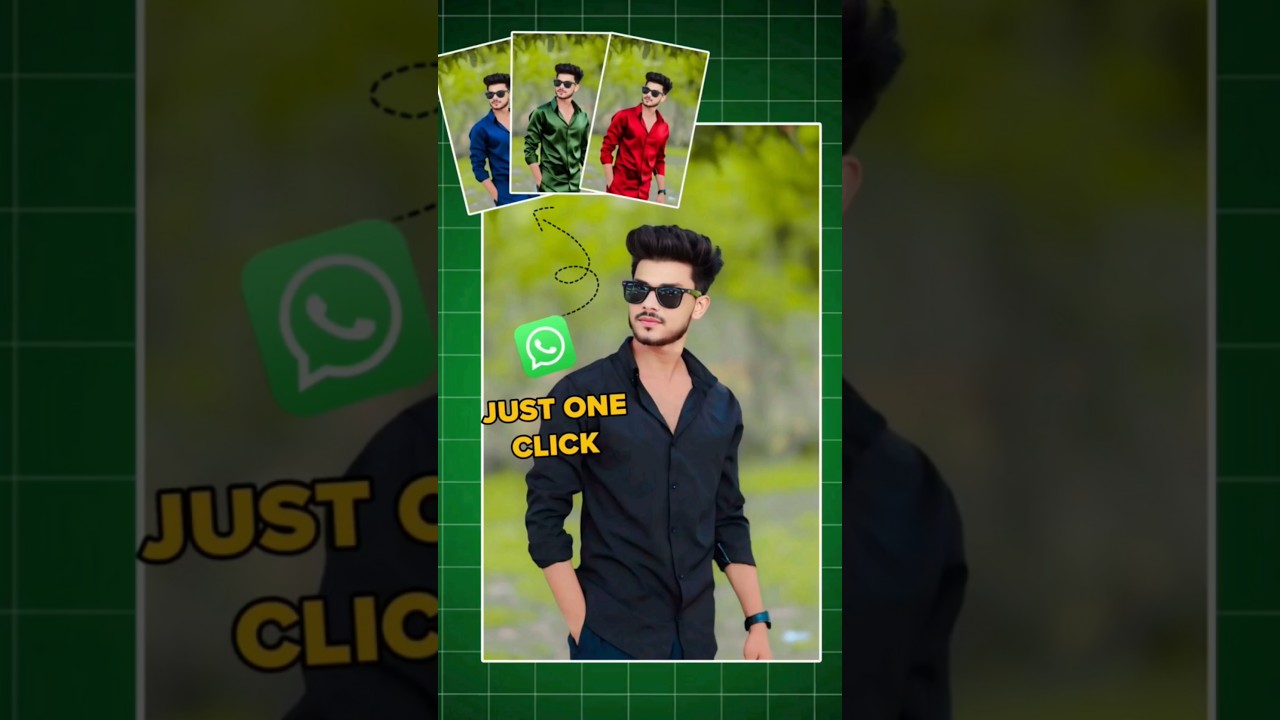 Meta AI WhatsApp Dress Color Change ✨