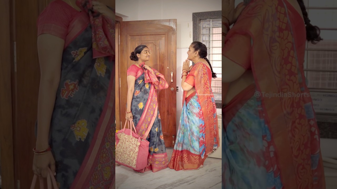 Atta vs Kodalu😂 || #tejindiashorts || #dorasaiteja || #comedy